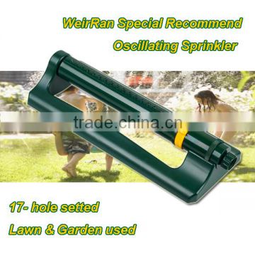 (8-20601) 17 Holes Plastic Garden Oscillating sprinkler                        
                                                Quality Choice