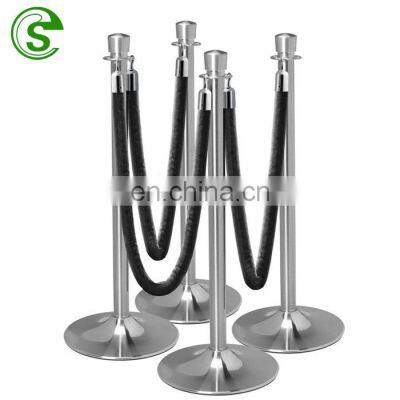 Crowd Control Rope security railing stand rope stanchions