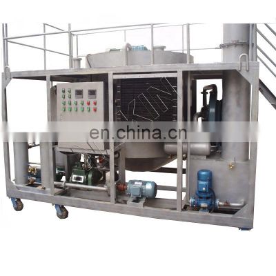 Low Consumption Used Engine Oil to Base Oil and Pyrolysis Oil Recycling Machine