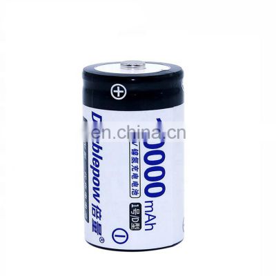 Manufacturer price rechargeable Nimh Cylindrical 10000mAh 1.2v rechargeable d batteries