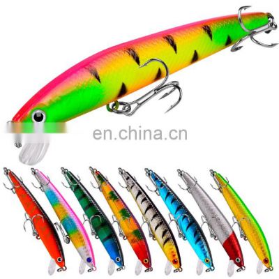 Amazon lures minnow 10 colors black minnow lure 8.5g/9.5cm lure fishing minnow wholesale