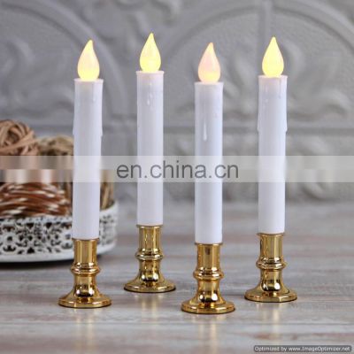 gold plated small candle holder