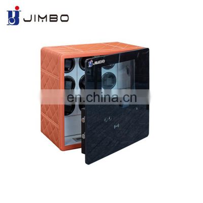 JIMBO Factory Wholesale China Glass Large Watch Cases 24 Watches Touch Screen Luxury Automatic Watch Winder Safe