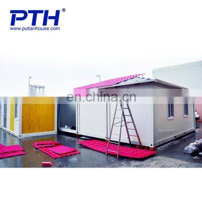 CE certified Customize design flat pack container house villa design