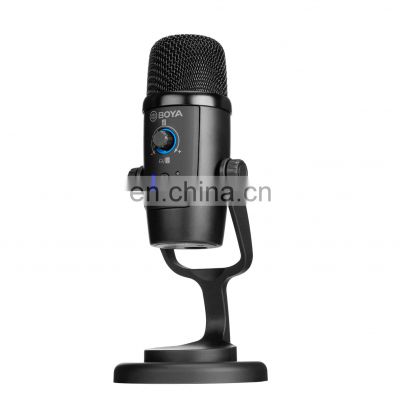 Top Sell Type-c devices Interview Wired Microphone BY PM500 For Boya Usb Desktop Pc Microphone