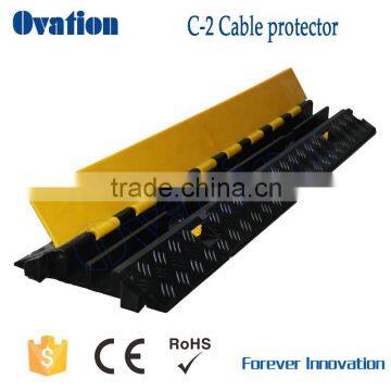 Wholesale 1meter 2 channel Road Traffic Rubber Cable Cover