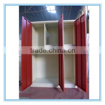 New design indian large wardrobe armoires made in China