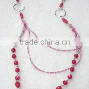 2011 Silver chain necklace designs Charm Necklace