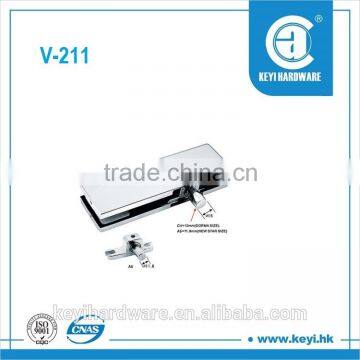 V-211 patch fitting for frameless glass door/ glass patch fittings on sales