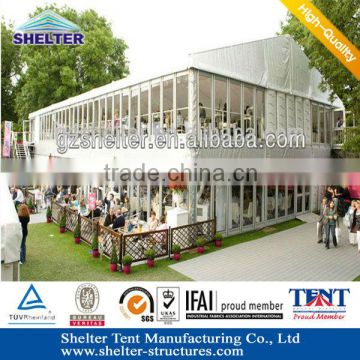20m Span Giant Double Layer Tent Sturdy And Never Rust