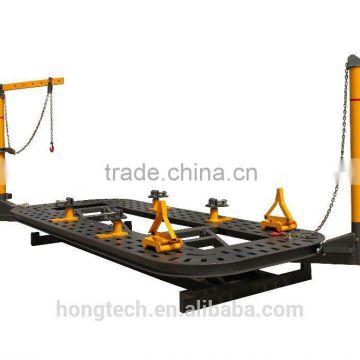 Parallel car body bench/chasis collision/frame machine