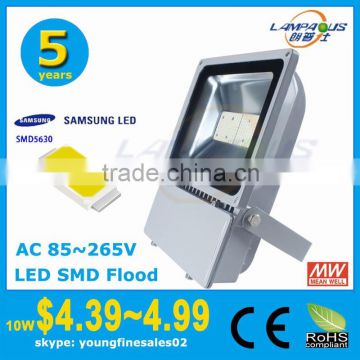 factory direct sell meanwell driver 5 years warranty IP66 outdoor 240 volt cree led flood light 120w