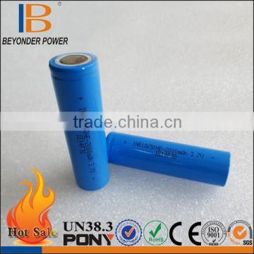 Best quality low price lithium polymer battery for samsung battery cell 18650 2000-2900mah rechargeable battery cell