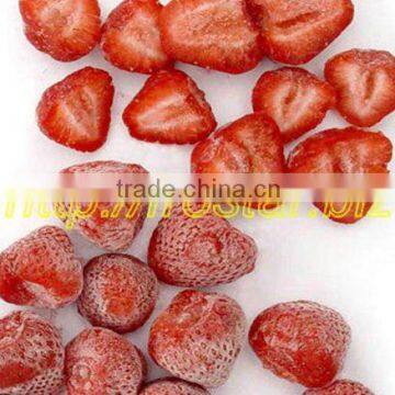 Frozen or IQFsliced strawberry