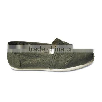 Wholesale high quality cheap brand canvas women classics slip on shoes