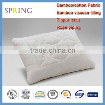 Bamboo Pillow with Bamboo Fabric as Out Shell and Bamboo Fiber as Filling