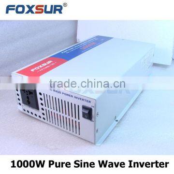 Off grid solar power system 1000W inverter pure sine wave 12V DC to 110V AC, DC to AC Industrial products