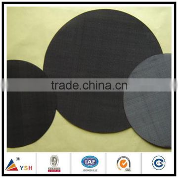 Iron fiberglass black wire cloth