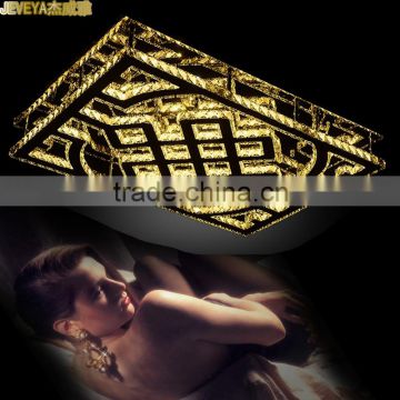 High Power Crystal LED Ceiling Lamp Steel Cover Fashion LED Ceiling Lights