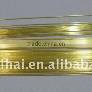 Brass EDM Electrode Tube Single Hole 0.5mm