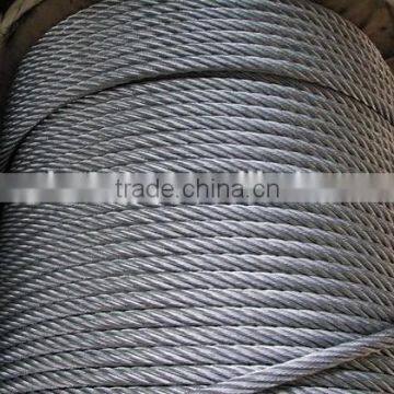 Eletro galvanized steel wire rope