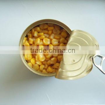 popular product of canned sweet corn