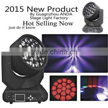 Factory price ANDA 19pcs 4in1 dmx512 bee eye led moving head LIGHT