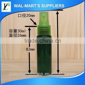 30ml 24/410 plastic mist sprayer bottle , 24/410 plastic mist sprayer , pet water bottle