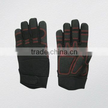 Synthetic Leather Reinforced Palm Mechanic glove