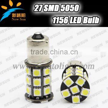car led s25 ba15s 1156 p21W 27 led smd 27smd Turn light bulb lamp WHITE 12V 1156 led bulb with canbus error free