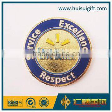 custom hot sale fashionable mirror-like fake gold coins