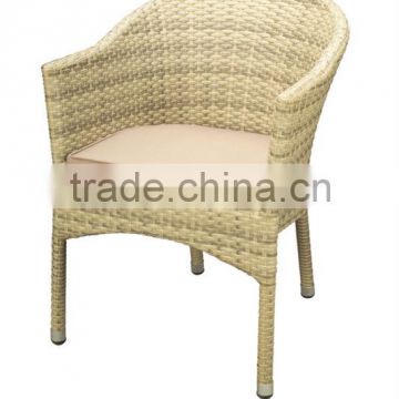 2016 Luxury aluminium frame outdoor pe rattan chair hot sale made in china