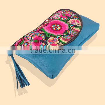 Fashionable leather woman messenger bags China wholesale