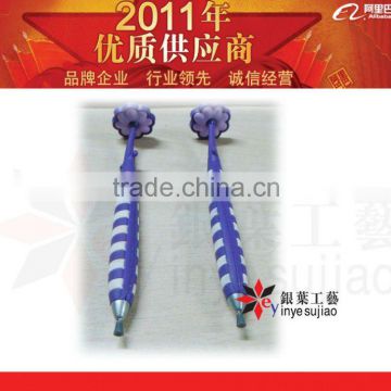 2012 Rubber Magnetic Hanging Pen For Promotion