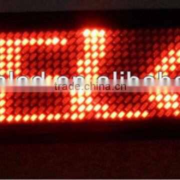 alibaba express electronic plastic magnetic rechargable and usb rechargeable flashing led name badge display display