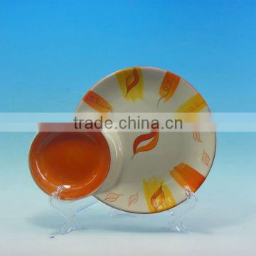 Good quality hand painted charger plates wholesale