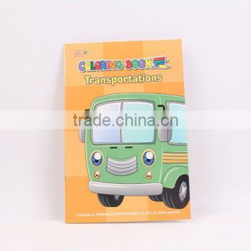 24 pages drawing book of transports (in English)