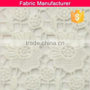 2015 cicheng wholesale customized economical- friendly embrodiery lace high end lace dyeing