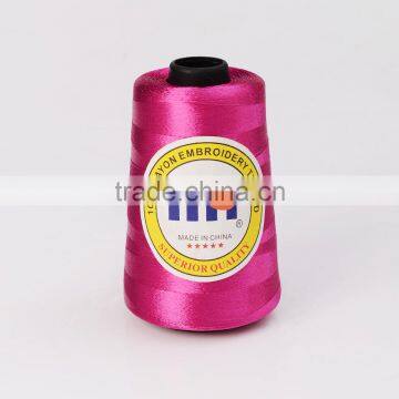 300d/3 Visecose rayon embroidery thread for machine embroidery