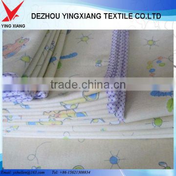 65% bamboo 35% cotton brushed flannel fabric