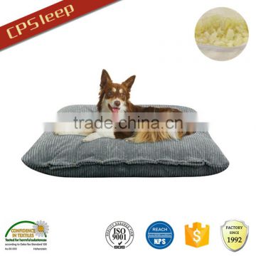 Corduroy fabric cheap pet beds for large dogs