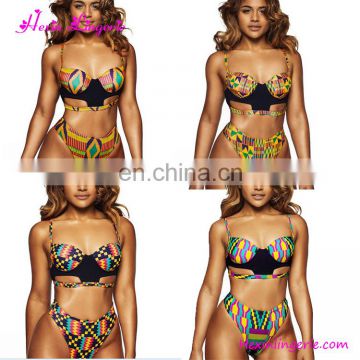 2017 Factory South Africa Printed Swimwear Women Sexy One-Piece Bathing Suit