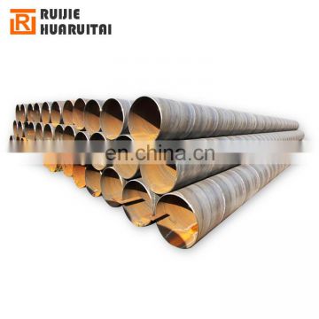 API 5l x60 spiral welded large diameter thin wall welded spiral steel pipe