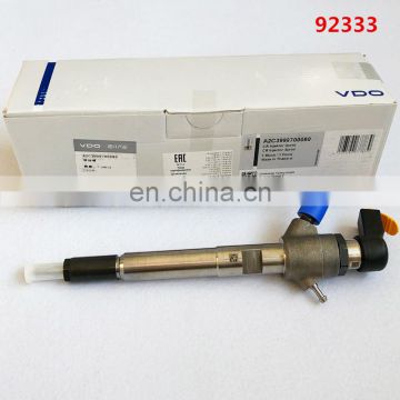 Genuine Common rail fuel injector 92333 for JAC 3.2L 7001105C1