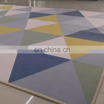 Geometric 3d Cheap Soft Printed Carpets And Rugs For Sale Modern Hotel Carpet