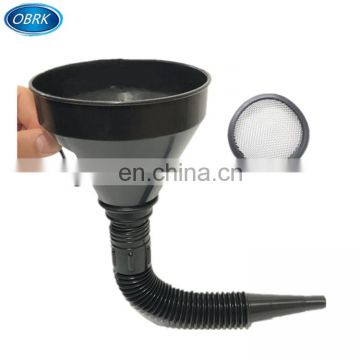 Plastic funnel Oil funnel Car oil funnel