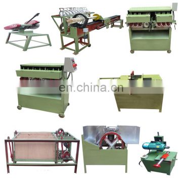 Bamboo round toothpick chopsticks production line barbecue incense stick making maker machine