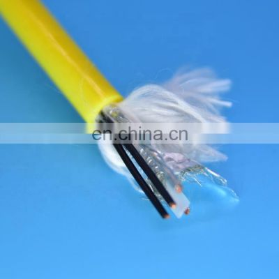4 core polyurethane underwater coaxial cable