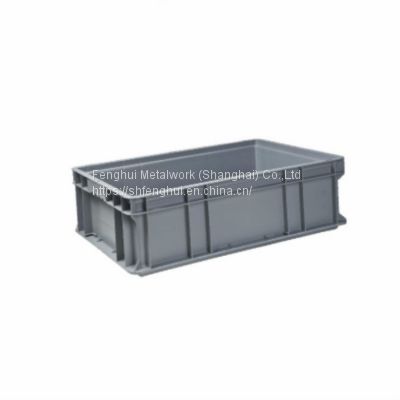industrial standard logistics plastic turnover box  Plastic storage Turnover Box moving logistic box container for sale