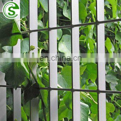 Vandal resistant safety steel bar grating mesh fencing perimeter security commercial grating fences